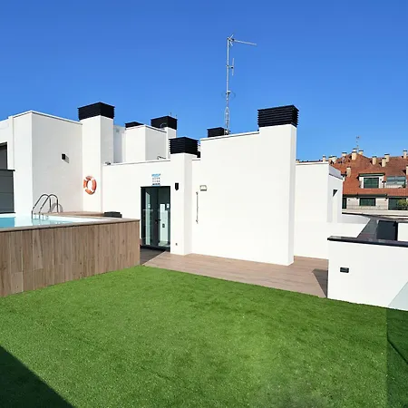 아파트 Galihost - Precioso Con Piscina En Playa De Silgar
