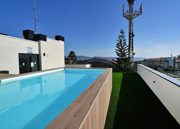 Апартаменты Galihost - Precioso Con Piscina En Playa De Silgar Санхенхо