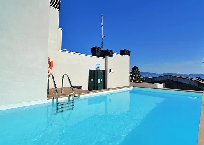 Апартаменты Galihost - Precioso Con Piscina En Playa De Silgar