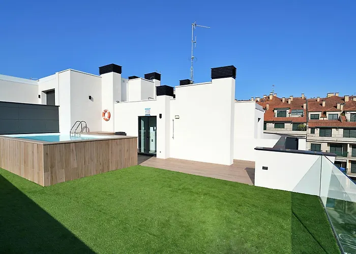 Апартаменты Galihost - Precioso Con Piscina En Playa De Silgar